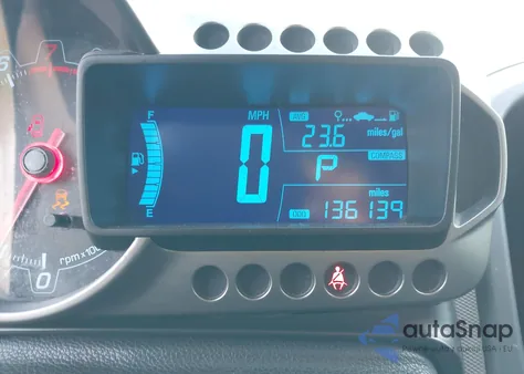 2012 Chevrolet Sonic 2Ls from USA, damaged, VIN 1G1JA6SH4C4212123